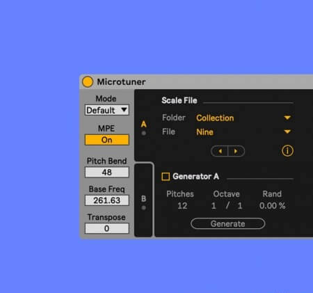 Ableton Microtuner v1.1 Ableton Live